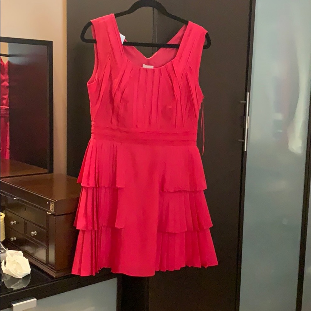 Beautiful hot pink going out dress